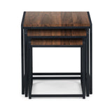 Tribeca Nest Of 3 Tables - Walnut