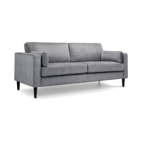Hayward 3 Seater - Grey Chenille Fabric