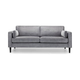 Hayward 3 Seater - Grey Chenille Fabric