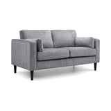 Hayward 2 Seater - Grey Chenille Fabric