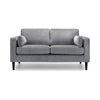 Hayward 2 Seater - Grey Chenille Fabric