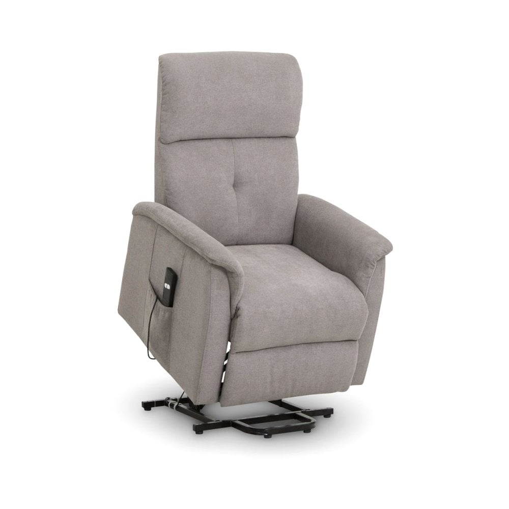 Ava Rise And Recline Chair Taupe Fabric