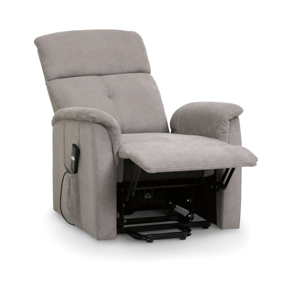 Ava Rise And Recline Chair Taupe Fabric