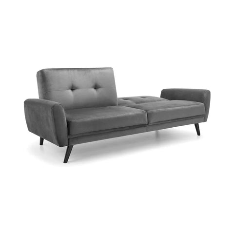 Monza Sofabed In Dark Grey Velvet