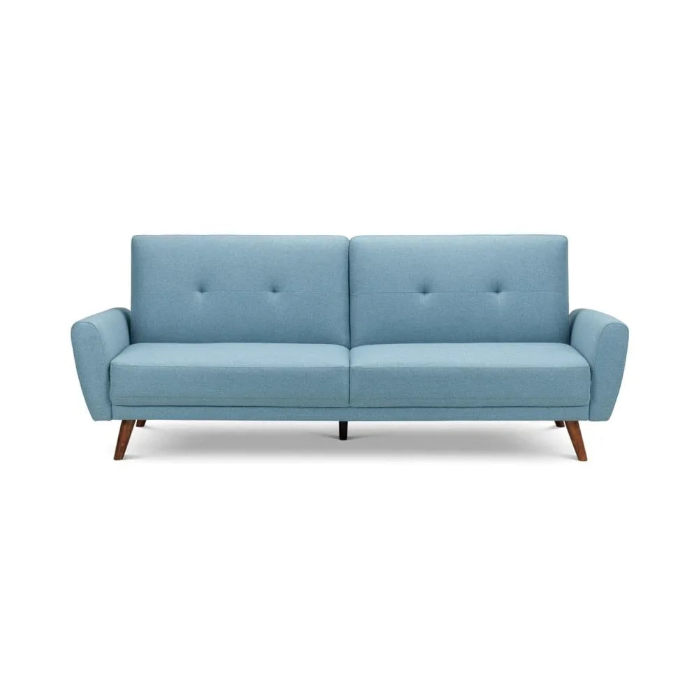 Monza Fabric Sofa Bed - Blue