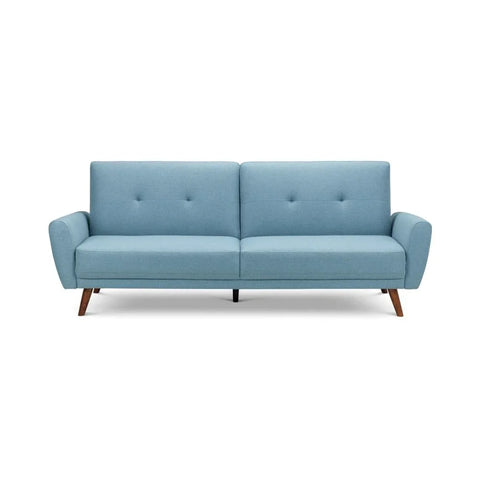 Monza Fabric Sofa Bed - Blue