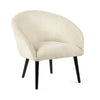 Amari Boucle Accent Chair - Ivory