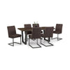 Brooklyn Dining Table - Dark Oak