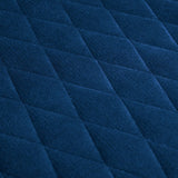 Luxe High Back Bench - Blue