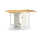 Savoy Dining Set - White/Natural