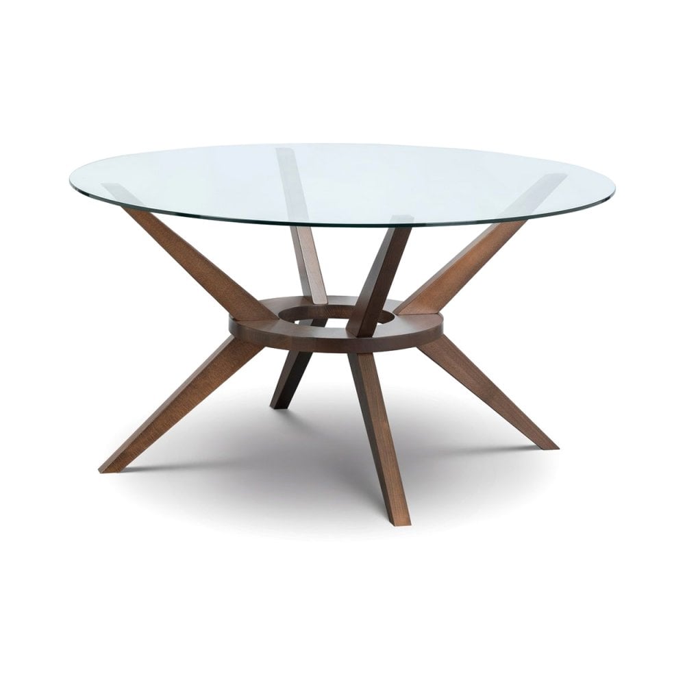 Chelsea Large 140cm Round Glass Table