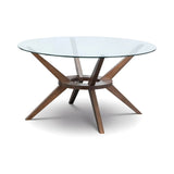 Chelsea Large 140cm Round Glass Table