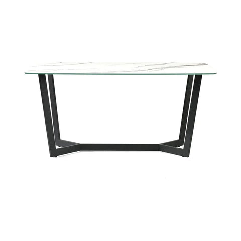 Olympus Dining Table - White Marble