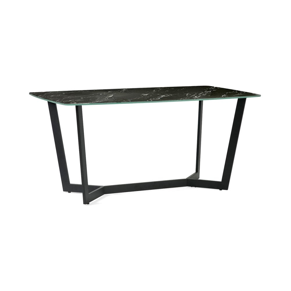 Olympus Dining Table - Black Marble