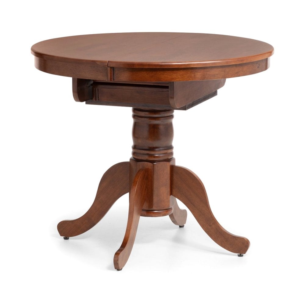 Canterbury Round To Oval Extending Table - Mahogany