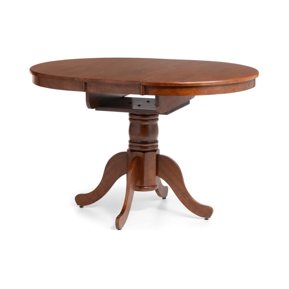 Canterbury Round To Oval Extending Table - Mahogany