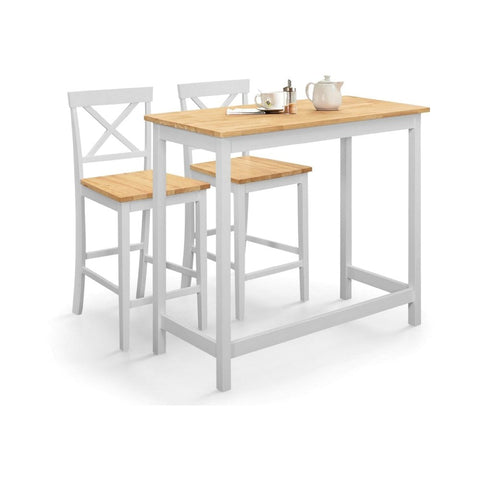 Marlow Bar Set - Elephant Grey & Oak