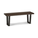Brooklyn Bench - Dark Oak