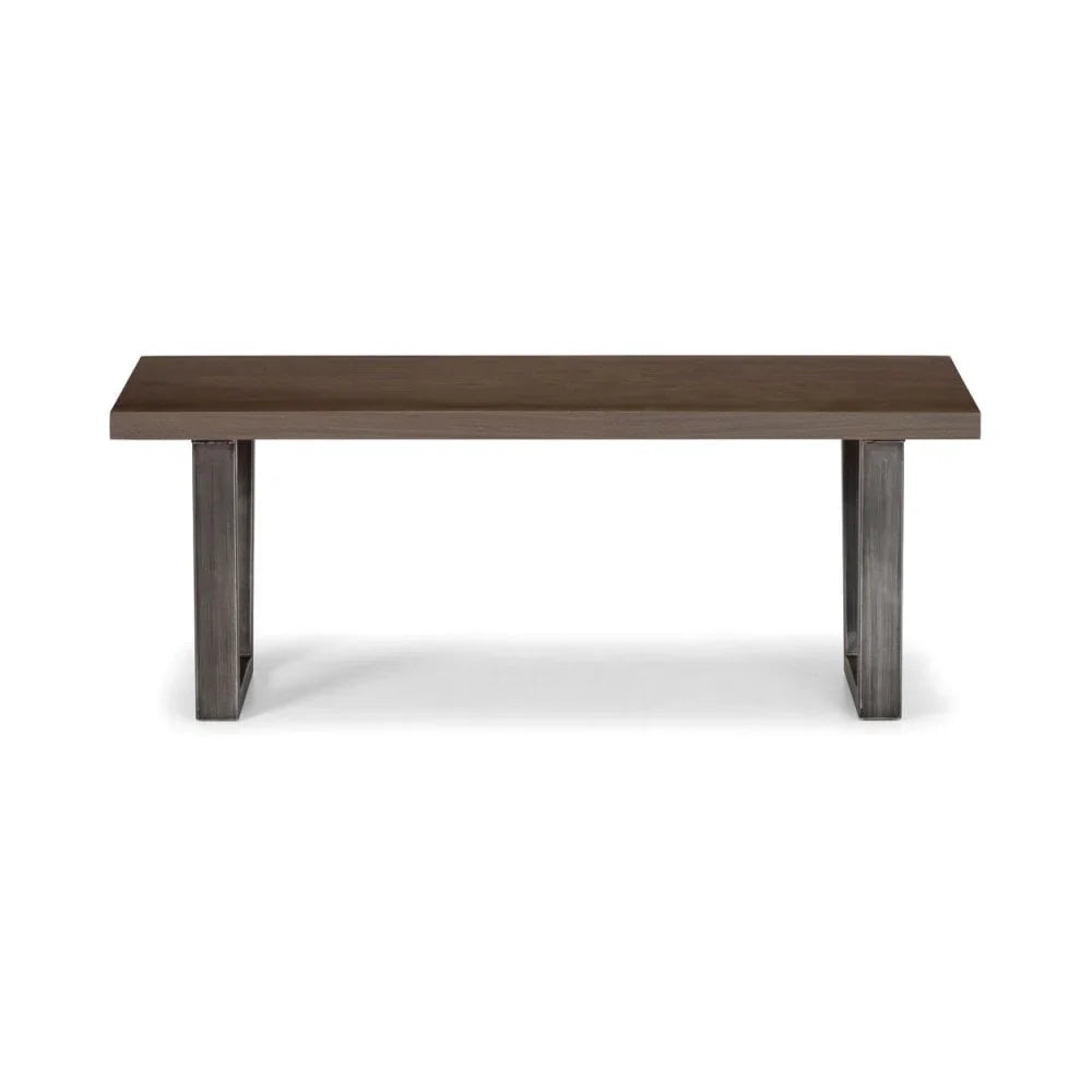 Brooklyn Bench - Dark Oak