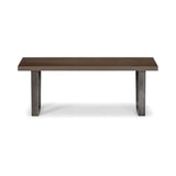 Brooklyn Bench - Dark Oak