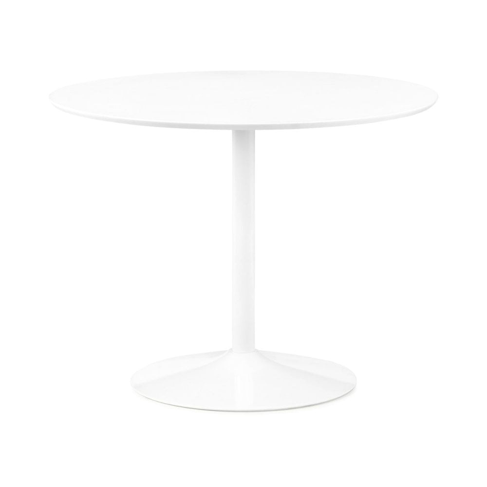 Blanco Round White Pedestal Table