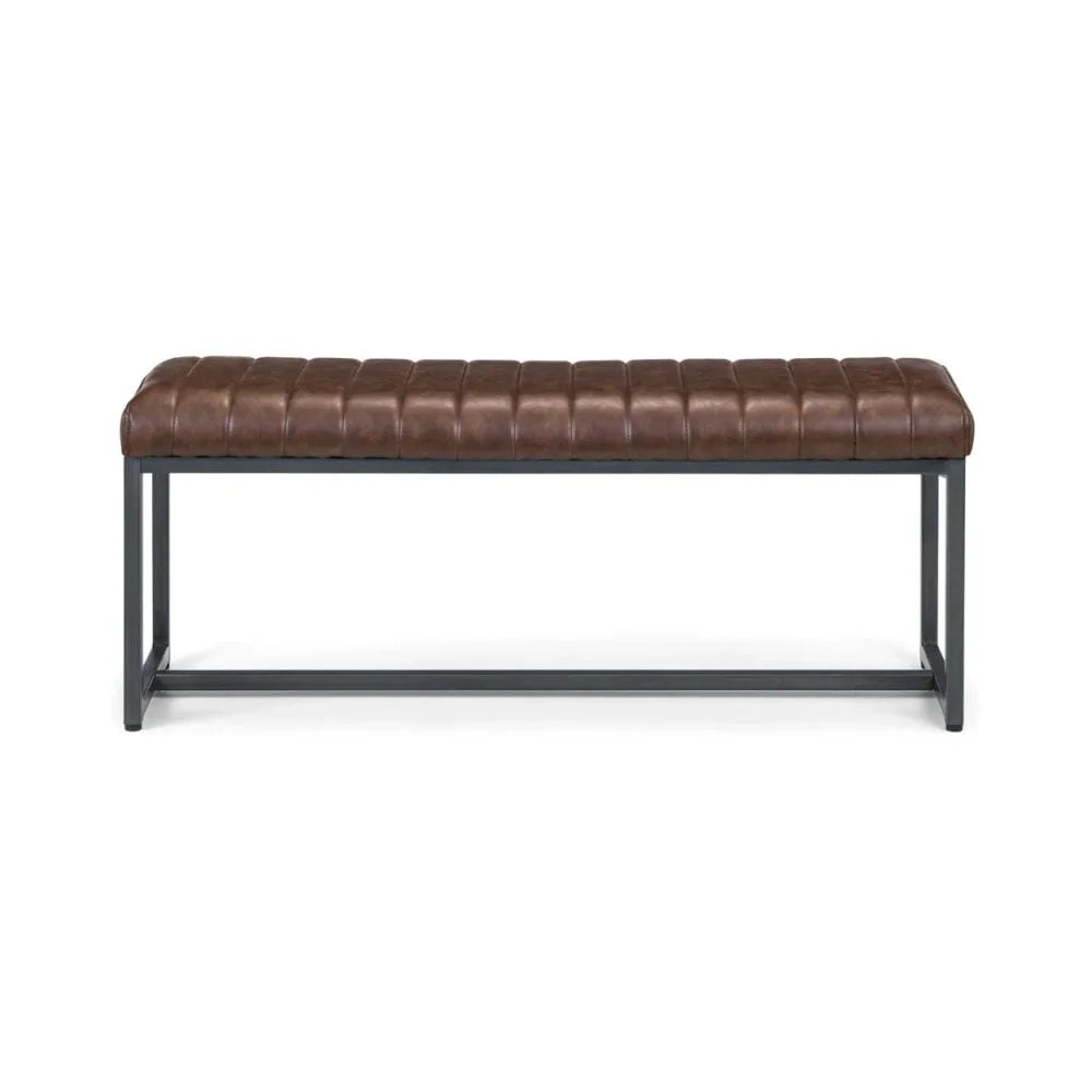 Brooklyn Upholstered Bench - Brown