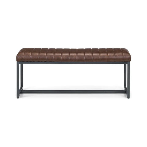 Brooklyn Upholstered Bench - Brown