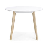Casa Round Dining Table White/Oak