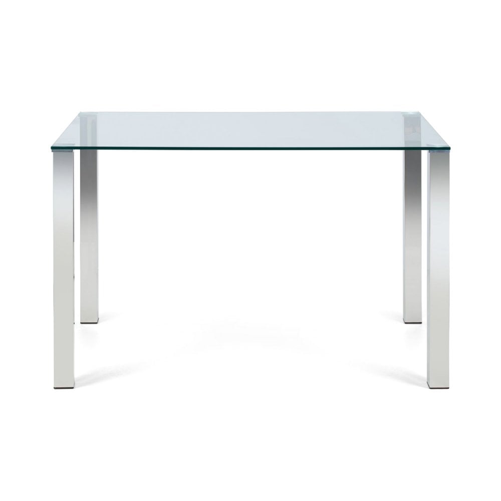 Enzo Glass Top Dining Table