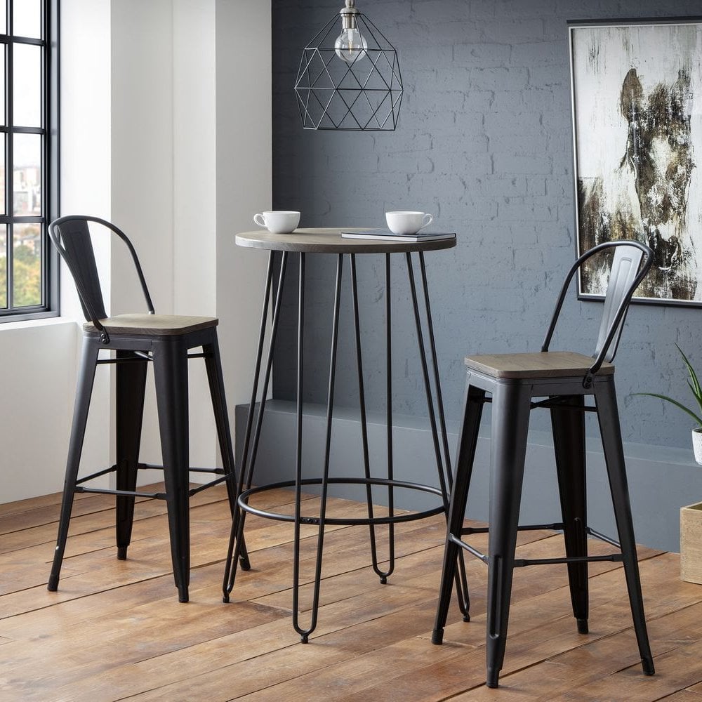 Dalston Round Bar Table
