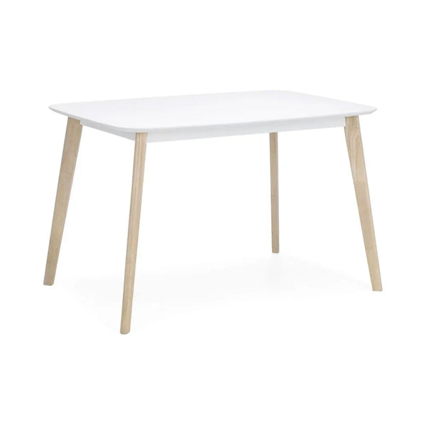 Casa Rectangular Dining Table White/Oak