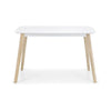 Casa Rectangular Dining Table White/Oak