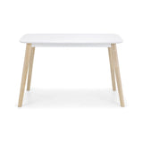 Casa Rectangular Dining Table White/Oak