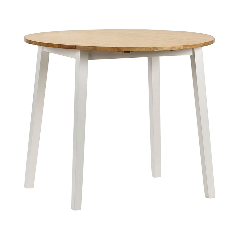 Linwood Round Drop Leaf Table - Natural Top
