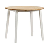 Linwood Round Drop Leaf Table - Natural Top