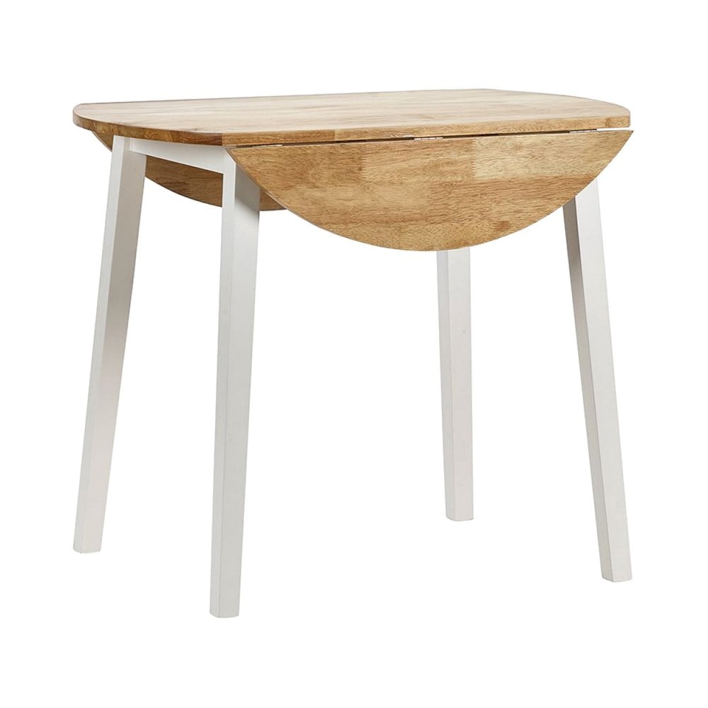 Linwood Round Drop Leaf Table - Natural Top
