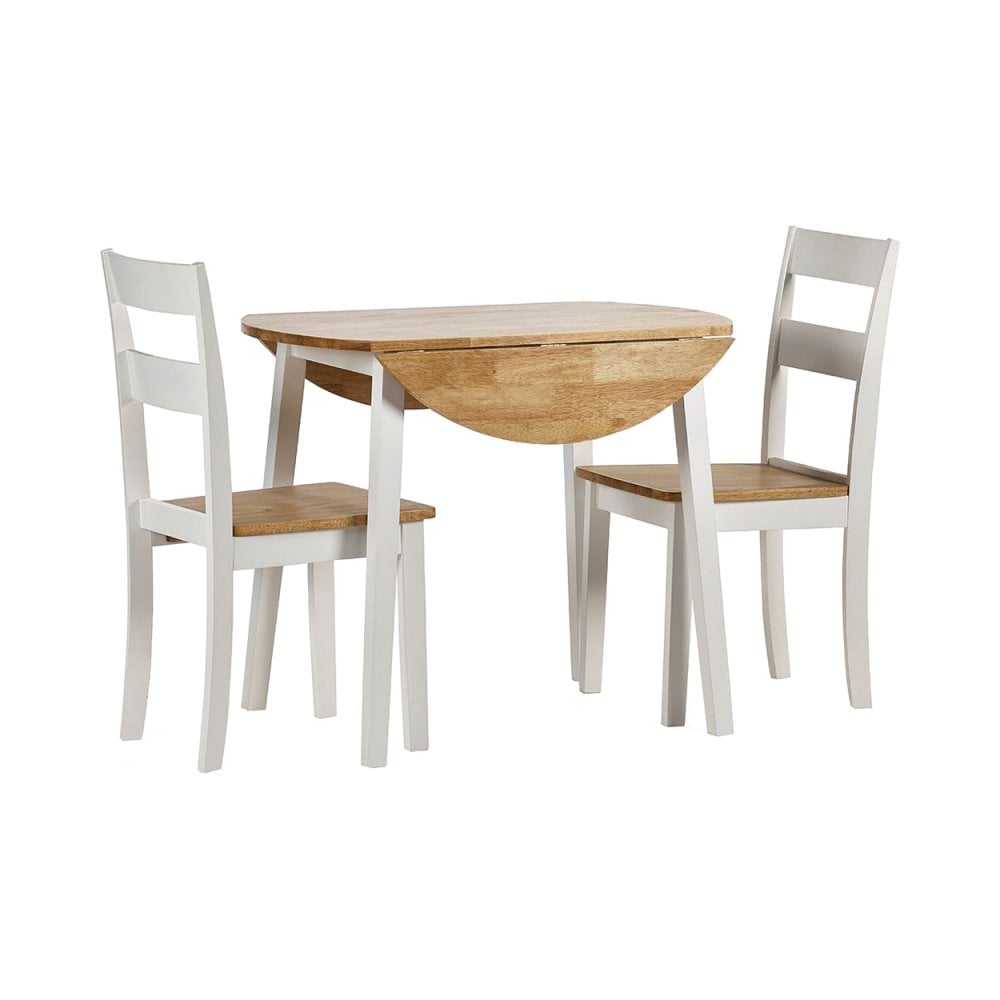 Linwood Round Drop Leaf Table - Natural Top