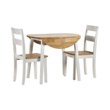 Linwood Round Drop Leaf Table - Natural Top