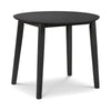 Coast Black Dropleaf Table