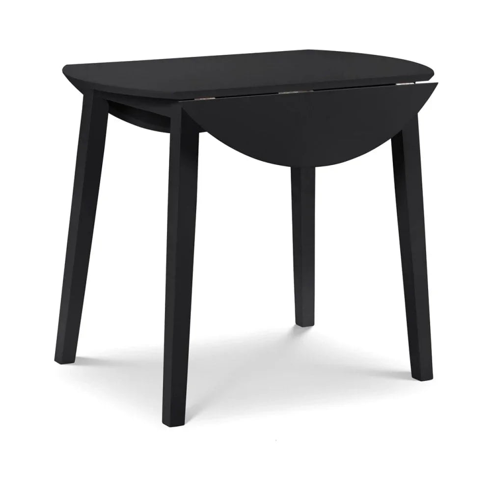 Coast Black Dropleaf Table