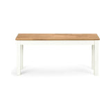 Coxmoor Bench - Ivory & Oak
