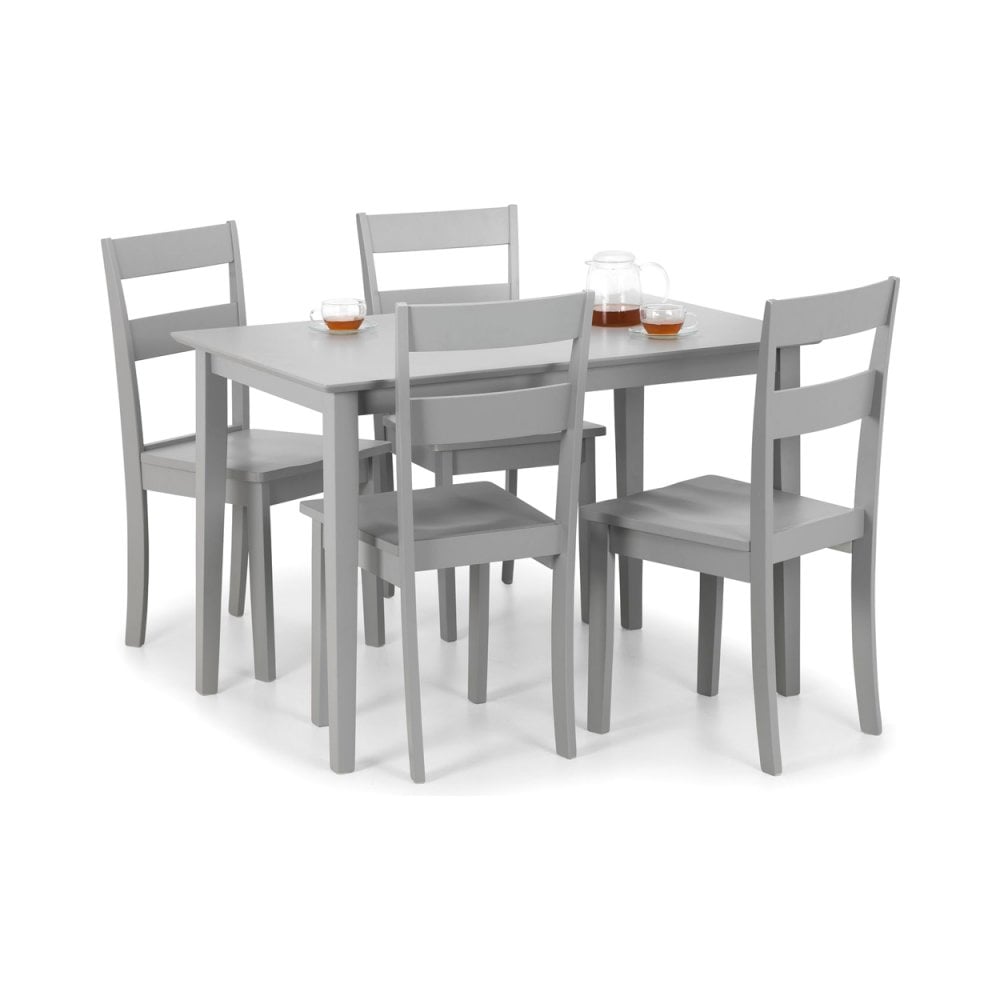 Kobe Compact Rectangular Table - Torino Grey