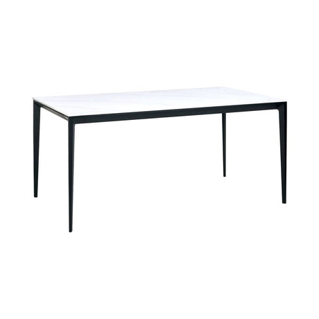 Miami Rectangular Stone Top Dining Table