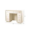 Amelie Cream Elm 7 Drawer Dressing Table