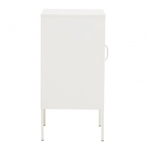 Marshall One Door White Cabinet