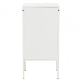 Marshall One Door White Cabinet