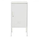 Marshall One Door White Cabinet