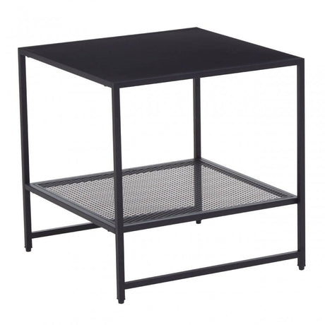 Bronzo Black End Table