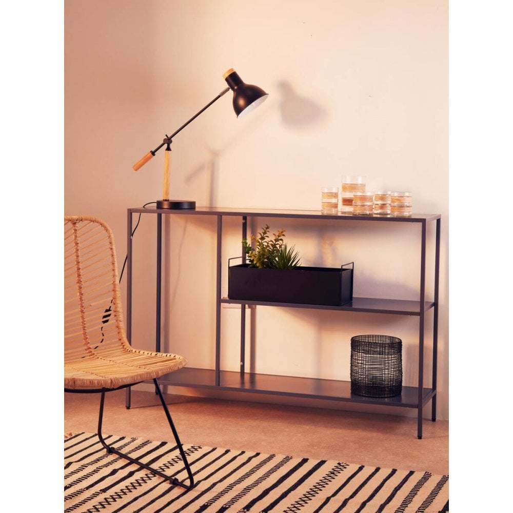 Bronzo Grey Console Table