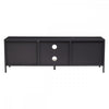 Ciel Two Door Black Media Unit